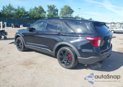 2020 Ford Explorer St из США, поврежденный, VIN 1FM5K8GC6LGB33707